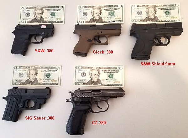 380 vs 9mm guns